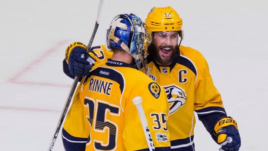 Has Rinne rediscovered regular form just like that? 'I hope so' taken in Nashville, Tenn. (Penguins)