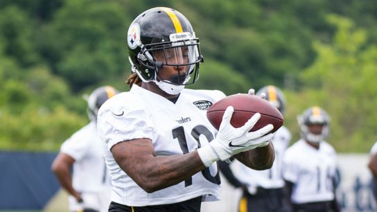 Potential return of Bryant, talented receivers lured Mann back for one final season taken at Rooney Sports Complex (Steelers)