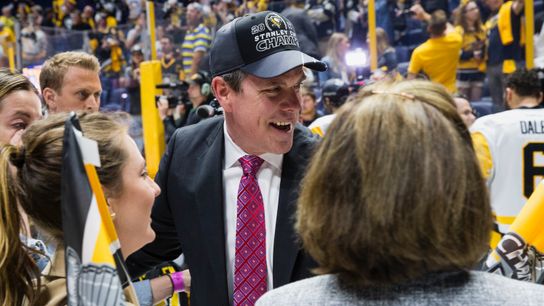 THE COACH: Sullivan's already in the Pittsburgh pantheon taken in Nashville, Tenn. (Stanley Cup)