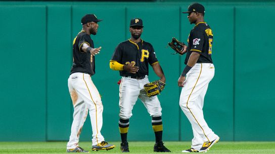 Mound Visit: The all-decade Pirates team ☕ taken at PNC Park (Pirates)