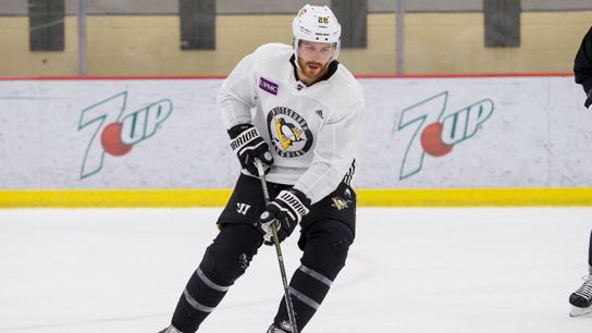 As trade reports swirl, it's business as unusual for matter-of-fact Cole taken in Cranberry Township, Pa. (Penguins)