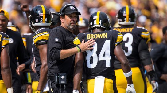 Haley 'understanding' of Brown slapping his hand during tantrum taken at Rooney Sports Complex (Steelers)