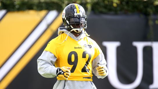 Porter explains Harrison’s spare usage, praises Watt, Dupree as ‘our future’ taken at UPMC Rooney Sports Complex (Steelers)