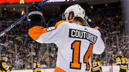 Flyers' Couturier re-injures knee taken at Rooney Complex (Penguins)