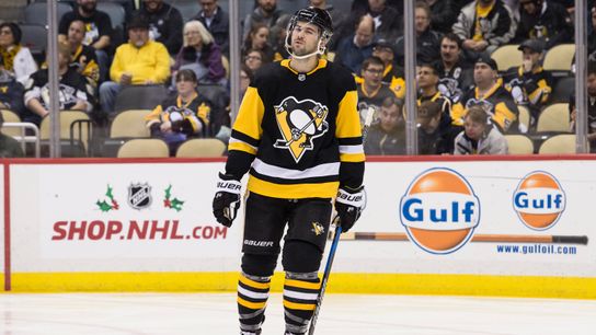 Schultz leaves with apparent ankle injury, to be evaluated Wednesday taken at PPG Paints Arena (Penguins)