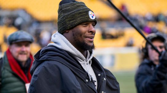 Tag time with Bell coming again for Steelers taken at Rooney Complex (Steelers)