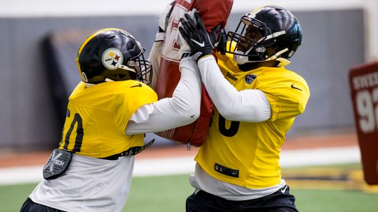 Burns (knee), Tuitt (arm) suffer injuries at practice taken at Rooney Sports Complex (Steelers)
