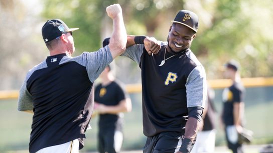 Polanco commits error, throws out runner in loss to Twins taken in Fort Myers, Fla. (Pirates)