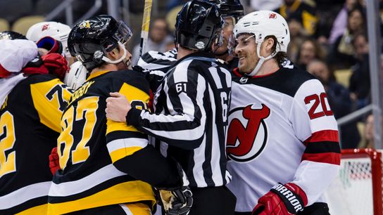 What had Crosby so fired up in final minute? taken at PPG Paints Arena (Penguins)