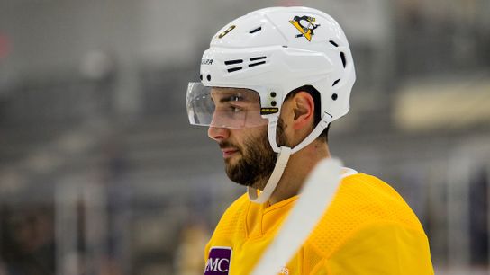 Brassard's focus on his game, not GM's next move taken at PPG Paints Arena (Courtesy of Point Park University)