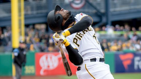 Polanco scratched from lineup with foot injury, day to day taken at PNC Park (Courtesy of StepOutside.org)