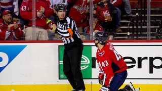 Tom Wilson ejected after altercation with Pastrnak taken in Baltimore (Penguins)