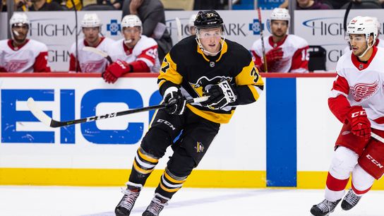 Penguins announce roster vs. Red Wings taken at PPG Paints Arena (Courtesy of Point Park University)