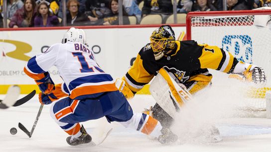 Islanders make their shots count taken at PPG Paints Arena (Courtesy of Point Park University)