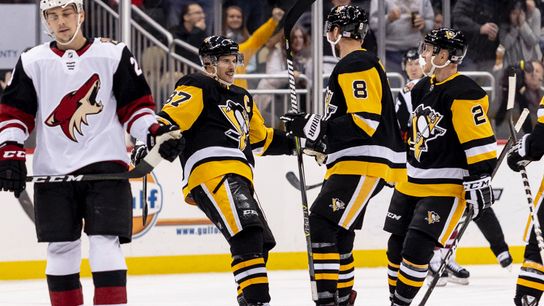 Game Report: The captain, of course, rises up to snap streak taken at PPG Paints Arena (Courtesy of Point Park University)