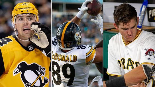 Stats 'N' At: Pearson/Hagelin, Steelers' catches, Pirates at short taken at Highmark Stadium (Penguins)