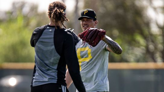 Pirates talking postseason at start of spring taken in Bradenton, Fla. (Courtesy of StepOutside.org)