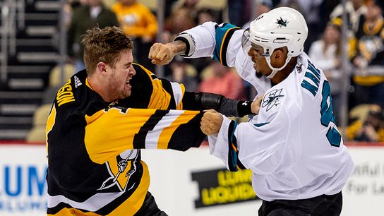 Sharks show Penguins still have miles to go taken at PPG Paints Arena (Courtesy of Point Park University)