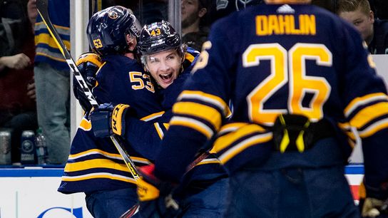 Sheary exacts revenge on Penguins taken in Buffalo, N.Y. (Courtesy of Point Park University)