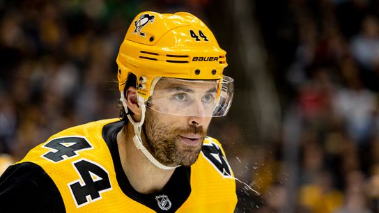 The 2019-20 prospectus: Erik Gudbranson taken at PPG Paints Arena (Courtesy of Point Park University)
