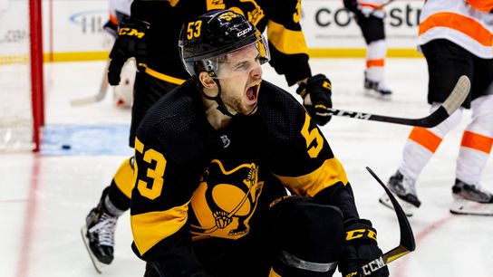 The 2019-20 prospectus: Teddy Blueger taken at PPG Paints Arena (Courtesy of Point Park University)