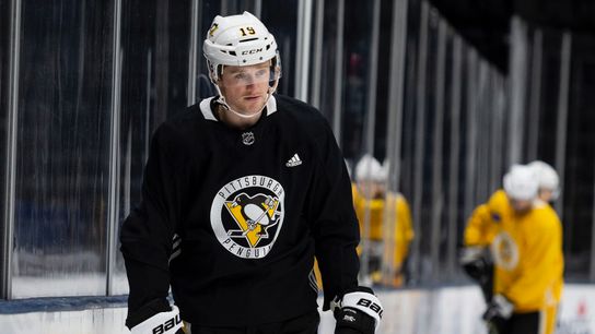 Does Jared McCann play on top line? taken at PPG Paints Arena (Courtesy of Point Park University)