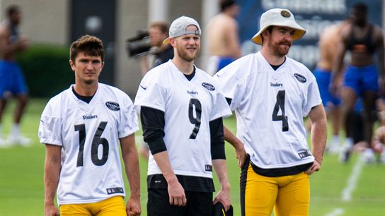 No extended look for Boswell in preseason opener taken in Latrobe, Pa. (Steelers)