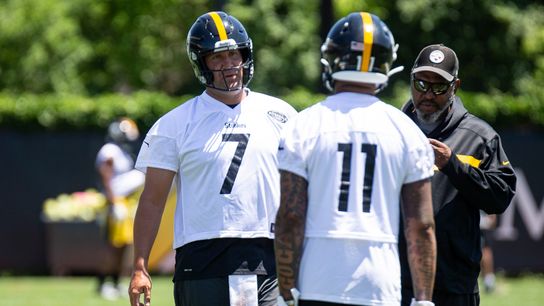 Who's impressing Roethlisberger most? 'Probably Moncrief' ☕ taken at Rooney Complex (Steelers)