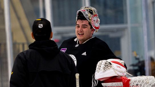 Final: Penguins development camp tournament ☕ taken in Cranberry, Pa. (Courtesy of Point Park University)