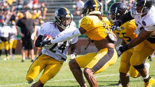 Bush, Snell being tested against each other ☕ taken in Latrobe, Pa. (Steelers)