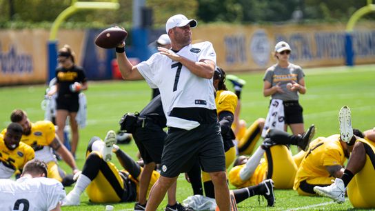Roethlisberger has 'a little juice bolt' to play ☕ taken at Rooney Complex (Steelers)