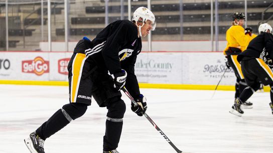 Practice focuses on struggling power play taken in Cranberry, Pa. (Penguins)
