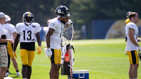 Roethlisberger still upbeat about receivers ... yeah, him, too ☕ taken at Rooney Complex (Steelers)