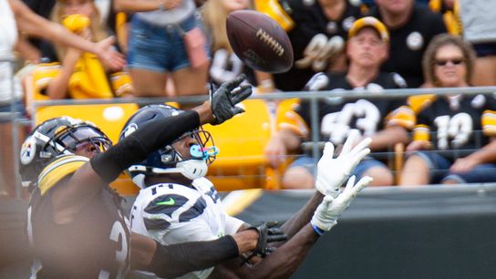 Riveron strikes again with pass interference ☕ taken at Heinz Field (Steelers)