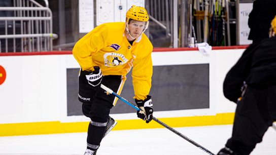 Collective, early effort is key vs. Blue Jackets taken at PPG Paints Arena (Courtesy of Point Park University)
