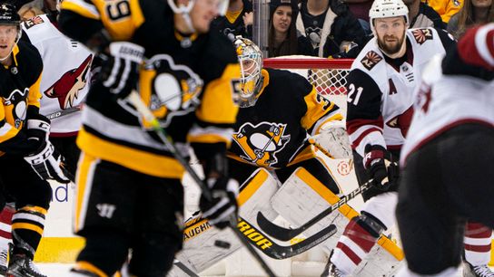 Jarry's latest shutout bolsters his case ☕ taken at PPG Paints Arena (Penguins)