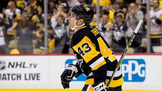 Sheary being evaluated for lower body injury taken in Cranberry Township, Pa. (Courtesy of Point Park University)