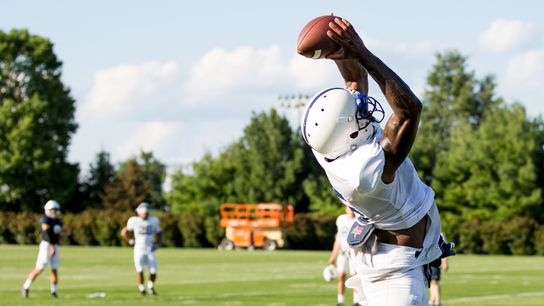 Hamilton enjoying the ride as senior receiver seeks high note taken in University Park, Pa.