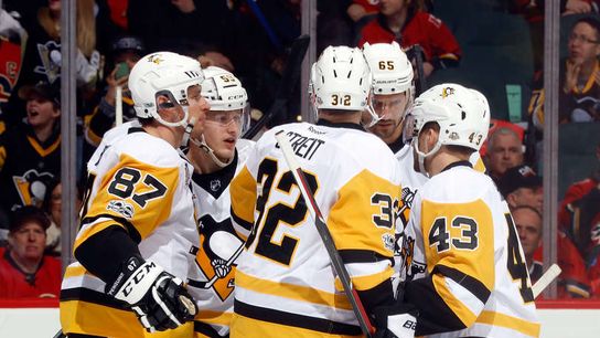 Streit hurt, hospitalized, injury total at eight taken in Calgary, Alberta (Penguins)