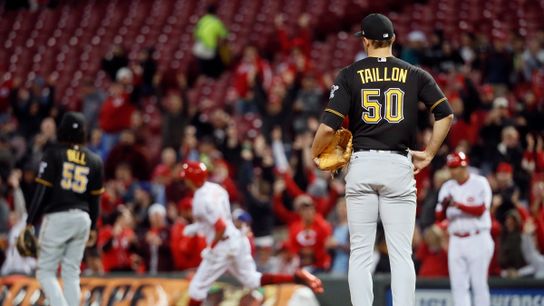 Taillon stays up, Reds make him pay up in 7-2 loss taken in Cincinnati (Pirates)