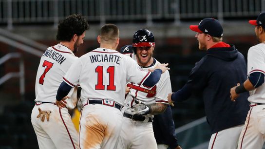 Worse than a three-hour delay? How about a ninth-inning loss in Atlanta? taken in Atlanta (Pirates)