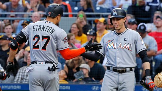 Stanton drills 465-foot home run over batter's eye taken at PNC Park (Pirates)
