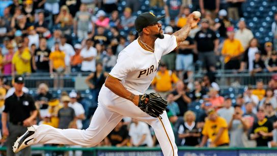 Rivero 'laughing on the inside' when fooling hitters during first save taken at Highmark Stadium (Pirates)