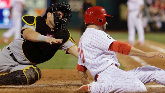 Polanco guns down runner at home in 5-2 win taken in Philadelphia (Pirates)