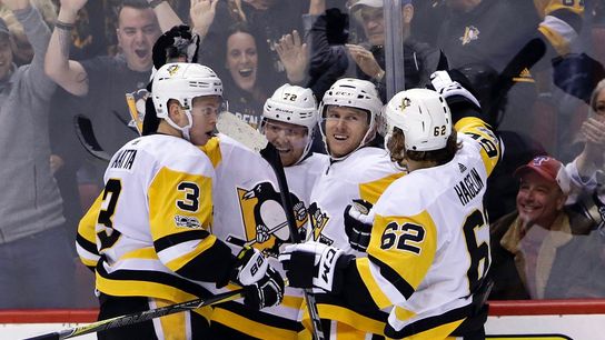 Just desserts in the desert for Penguins, thanks to Maatta taken in Glendale, Ariz. (Penguins)