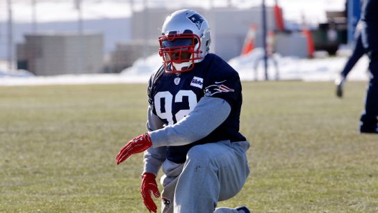 Pouncey, other Steelers give Harrison a kick out the door taken at Rooney Sports Complex (Steelers)