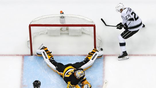 'The saves look easy' once again for sizzling Murray taken at PPG Paints Arena (Courtesy of Point Park University)