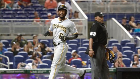 Dickerson, with a hitting streak in hand, bunts in ninth for go-ahead run taken in Miami (Courtesy of StepOutside.org)