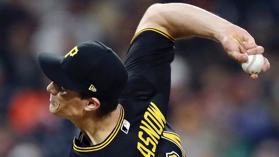 Kovacevic: Glasnow, Crick form power-based bond taken in San Diego (Courtesy of StepOutside.org)