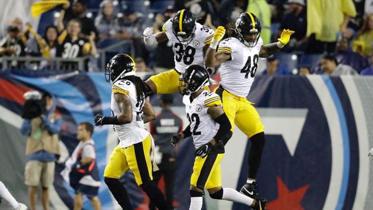 First-teamers pressure punchless Titans ☕ taken in Nashville, Tenn. (Steelers)